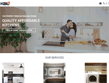 Tablet Screenshot of kblremodelling.com.au